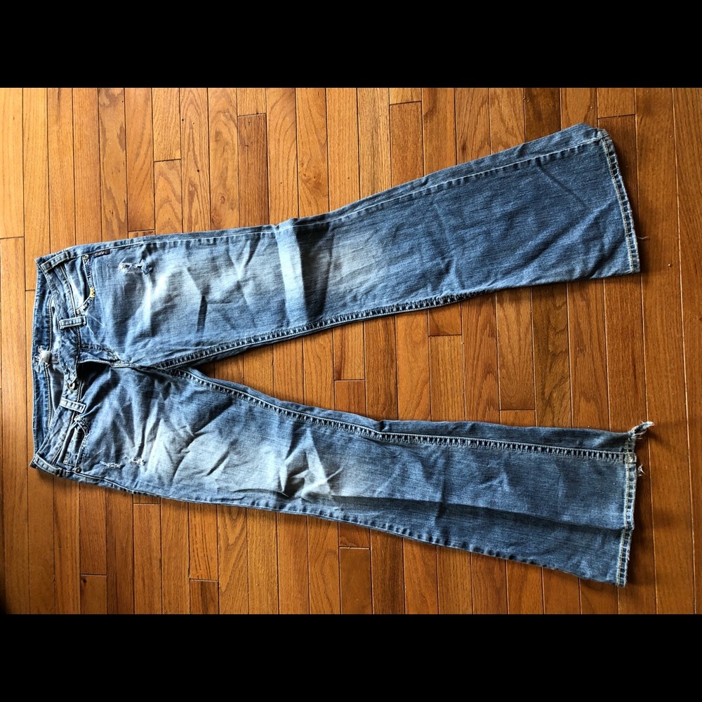 Silver Tuesday flare jeans
